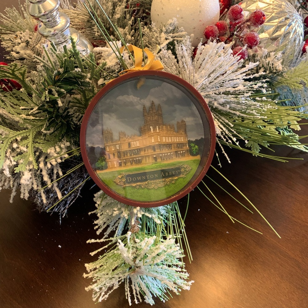 Downton Abbey Christmas ornament